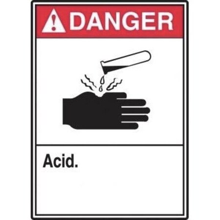 Accuform OSHA DANGER SAFETY SIGN AUTHORIZED SHMADM130VS SHMADM130VS